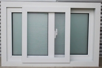 Ventanas Corredizas de Aluminio Personalizables con Tecnología LowE, Ventanas Corredizas de Aluminio con Doble Acristalamiento para el Hogar, Barra de Seguridad