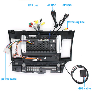 เครื่องวัดความเร็ว Mitsubishi lancerex 2010-2016จากโรงงานหัวแอนดรอยด์9นิ้ว2DIN หน้าจอสัมผัส IPS โทรด้วย BT GPS WiFi FM AM Rds - Product Image 4