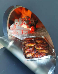 <span class=keywords><strong>Forno</strong></span> 2 in 1 per Pizza e Tandoori, Griglia Portatile a Carbone per Cuocere Naan, Cosciotto di Agnello Arrosto e Pasticcini - Product Image 6