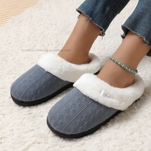 Nouvelles Arrivées – Chaussons d'intérieur doux et moelleux pour l'hiver, confortables pour la maison, avec logo fruit, idéaux pour le printemps – Offre Spéciale - Product Image 1