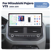 DUDUAUTO UIS7870 12.3 pouces Intelligent Car Android Player Autoradio Stereo Head Unit GPS pour Mitsubishi Pajero V73 2004-2011