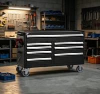 Chariot à outils en métal personnalisable CYD avec tiroirs, armoires à outils d'atelier pour usage en garage, support OEM