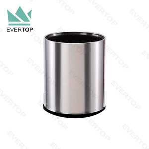 RD-01 10L Open Top moderno in acciaio inossidabile pattumiera in casa pattumiera - Product Image 2