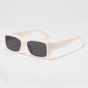 Lunettes de soleil rectangulaires rétro, monture intégrale, polarisées, UV400, protection solaire unisexe, adulte, 2025 - Product Image 4