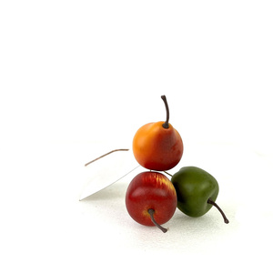 Novo Design Ecológico de Alta Qualidade, Frutas e Vegetais Artificiais de Simulação, Uvas e Maçãs de Plástico para Festas em Casa, Halloween e Natal - Product Image 4