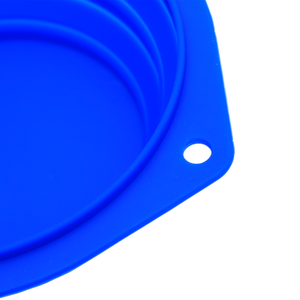 Taşınabilir Katlanabilir Silikon Su Geçirmez Hafif Evcil Hayvan Mama Kapları Besleyiciler BPA İçermez Kaymaz 250ml-2000ml Kapasiteli Seyahat Kamp - Product Image 4