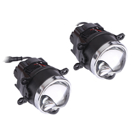 Par de Lentes de Proyector Bi-Xenón HID de 3.0 Pulgadas para Faros Antiniebla de Coche, Kit de Lentes para VW Toyota Nissan Valeo, Luz Alta y Baja, Luz Blanca