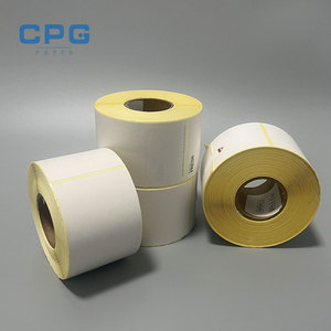 Etiqueta Térmica Adhesiva Personalizada en Rollo, Resistente al Aceite, Papel de Etiqueta Térmica de 40x20 para Etiquetado de Productos - Product Image 1