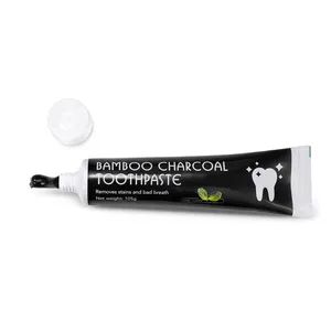 Logo personnalisé <span class=keywords><strong>Dentifrice</strong></span> au <span class=keywords><strong>charbon</strong></span> actif naturel <span class=keywords><strong>de</strong></span> qualité supérieure - Product Image 5