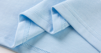 T-shirt personnalisé respirant en coton double fil 260G, coupe épaules tombantes, taille européenne, pour adolescent, idéal pour la création de tendances aux couleurs vives et éclatantes.