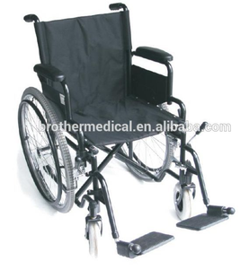 Silla de ruedas manual plegable para ancianos y discapacitados, alto rendimiento - Product Image 2