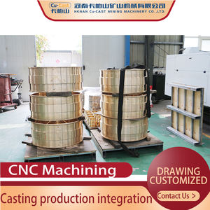 Custom Non-Standard Copper Bronze Drill Sleeve Clad Bronze Bearing Crusher for Ore <b>Mining</b> Casting <b>Mining</b> <b>Machine</b> Parts - Product Image 2