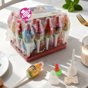 Botella de bebé personalizada de fábrica, piruleta de pezón, confitería dura, <span class=keywords><strong>chupete</strong></span> OEM, piruleta con <span class=keywords><strong>caramelo</strong></span> de polvo agrio - Product Image 1
