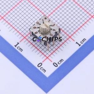 SDCR-10 Rotary Encoder Switch Through hole Component (THT) Switch 10 True Code - Product Image 1