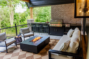 Armoir-es De Cuisine Extérieures En Acier inossidable 304 Résistantes Aux inempé-ries, Eclairage D'ilot, Armoir-es De Cuisine - Product Image 6