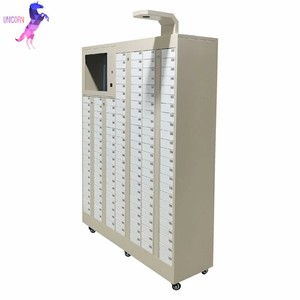 Điện Thoại Di Động Tủ Khóa Nhà Máy Bán Với Đầu Đọc Thẻ Và Máy Ảnh Điện Tử Khóa NFC Thẻ Chìa Khóa Điện Thoại Di Động Sạc Trạm Locker - Product Image 1