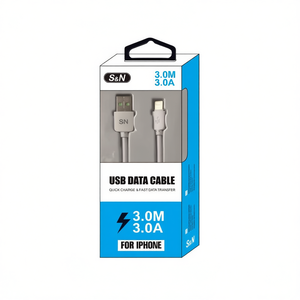 Cable de datos USB S&N de 3.0M y 3.0A con carga rápida para iPhone - Product Image 2