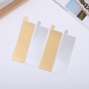 Sliver Gold Black <b>Cake</b> Chip <b>Board</b> Custom <b>Rectangle</b> Mini <b>Cake</b> <b>Board</b> Wholesale - Product Image 3