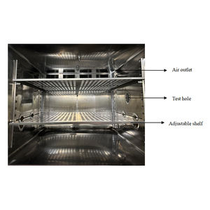 مختبر غاوكسين الصناعية دوران درجة حرارة عالية الهواء الساخن طبقة مزدوجة المعالجة الحرارية فرن تجفيف - Product Image 4