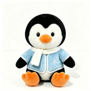 Peluche de pingüino personalizado, Pingüino de peluche, Lindo peluche de pingüino, Peluche de pingüino de invierno - Product Image 2