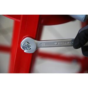 Brilliant Tools Double <b>open</b> <b>ended</b> <b>spanner</b>, 18 x 19 mm - Product Image 2