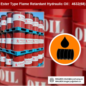 Produttore all'ingrosso di lubrificanti speciali per macchinari di ingegneria di grandi dimensioni ISO 68 tipo di estere olio idraulico ignifugo - Product Image 6