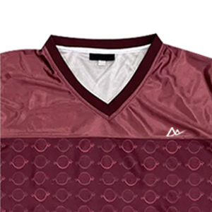 Maillot de football américain unisexe, dernier design, pour adultes, col en V, manches courtes, pour vêtements de sport - Product Image 4