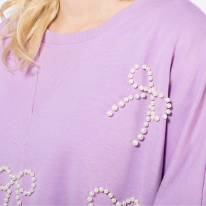 Sweat à capuche décontracté à manches longues avec nœud perlé pour femmes, pull, sweat-shirt, <span class=keywords><strong>haut</strong></span>, chemisier, fabricant, personnalisé - Product Image 6