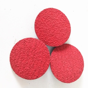 <span class=keywords><strong>Disque</strong></span> de ponçage en <span class=keywords><strong>céramique</strong></span> à changement rapide de 3 pouces pour meuleuse et ponceuse, pour débavurage, polissage, décapage de rouille sur métal, décapant de peinture - Product Image 3