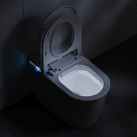 S035 Nouveau Design de Mode Carré Céramique Wc Sanitaire Intelligent Automatique Toilettes Intelligentes pour Salle De Bains Avec Bidet
