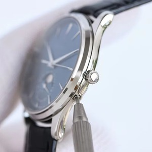 Fashion Silver Case Blue Dial Luminous Waterproof Moon Phase Display Sapphire Crystal <b>Mens</b> Luxury <b>Mechanical</b> <b>Watch</b> 2026 - Product Image 3