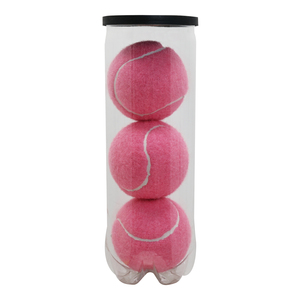 Pelotas de Pádel Rosa aprobadas por la <span class=keywords><strong>ITF</strong></span> de alta calidad AMA SPORT Pelota de tenis con logotipo personalizado ODM/OEM - Product Image 1