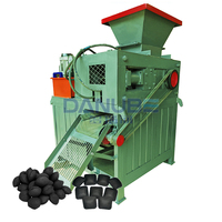 Máquina de Briquetas de Carbón de Aserrín, Prensa de Bolas de 500 kg/min, Máquina de Briquetas de Polvo