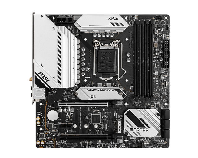 Msi MAG B560M MORTAR WIFI LGA1200 4*ddr4 MATX Desktop SATA 128 GB