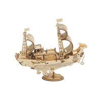 Kits de construction en bois de navire classique de luxe, modèle de navire de guerre San Felipe, bricolage pour adultes, décorations d'intérieur, instructions en anglais