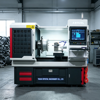 Máquina de Corte de Diamante Automática para Reparación de Llantas de Aleación y Torno de Renovación de Ruedas AWR29L