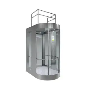中国制造的Prima全玻璃全景电梯观察升降机
