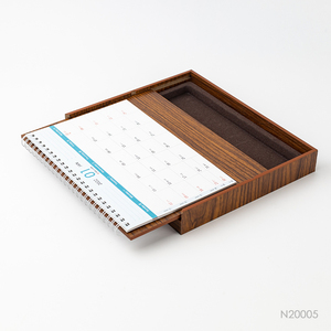 2025 Mini Pad Thân Thiện Với Sinh Thái In Ấn Chung Tùy Chỉnh <span class=keywords><strong>Notepad</strong></span> Đứng 2022 Bàn Bằng Gỗ Bàn Lịch Với Ghi Chú Dính - Product Image 3