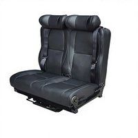 Siège-lit pour camping-car, pivotant, inclinable, réversible, certifié 3C, personnalisable de 1 à 4 places, en cuir, différentes couleurs, conversion de fourgon