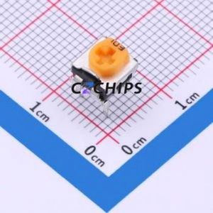 Résistance/potentiomètre réglable WH06-2C-103(10K) à montage traversant (THT) 10 kOhm 25 % 100 mW - Product Image 1