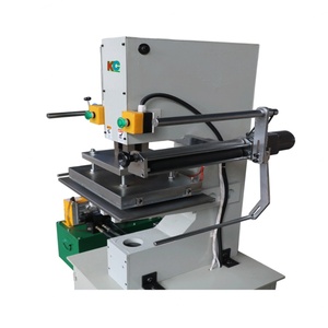 Hydraulic Hot Foil Stamping <b>Machine</b> 220V New & Used Condition Plastic Bucket Bottle Paper Bag Gilding <b>Label</b> Printer - Product Image 5