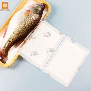180*100mm Eco-friendly and High Quality Moisture Absorb Pad Fresh Meat Fruit Vegetable Liquid Absorbent Pad with SAP - Product Image 3