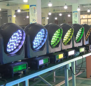 Chuyên Nghiệp Đèn Sân Khấu Thiết Bị <span class=keywords><strong>37</strong></span> Pcs * 15W <span class=keywords><strong>LED</strong></span> Rgbw Zoom Di Chuyển Đầu Với Vòng Tròn Điều Khiển Buổi Hòa Nhạc Lightfor Đảng Thanh - Product Image 2