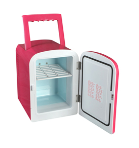 <span class=keywords><strong>Frigidaire</strong></span> <span class=keywords><strong>Mini</strong></span> réfrigérateur portable et compact, refroidisseur et réchauffeur de 4 L pour les soins de la peau, les boissons cosmétiques, le bureau et la voiture - Product Image 4