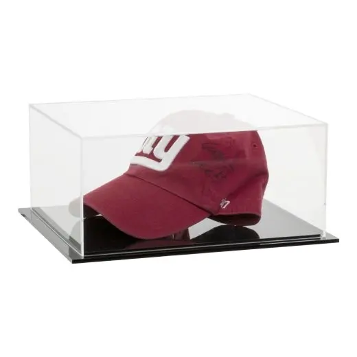2024 Model Acrylic Display Box with Wooden Bottom Dust-Proof Moisture-Proof for sport collector