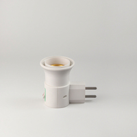 CE ROSH E27 240V Douille verticale plate à vis pour ampoule, support de lampe, adaptateur de prise électrique, marque GUANGLI
