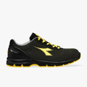 DIADORA UTILITY - 701.176666-C0401/47 <b>Safety</b> <b>Shoes</b> RUN ATOM LOW <b>S3</b> SRC ESD, black / yellow <b>SAFETY</b> <b>SHOES</b> AND <b>SAFETY</b> TRAINERS - Product Image 2