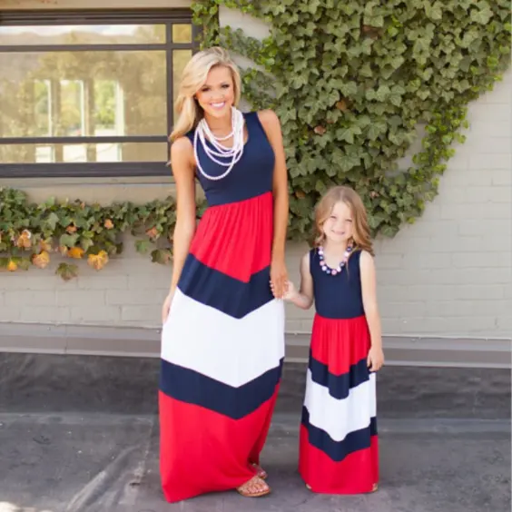 Летняя стирающаяся летняя хлопковая детская фиолетовая Женская взрослая Повседневная семейная Одежда для девочек