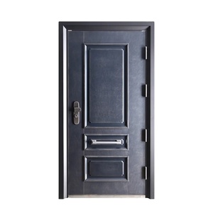 Puerta de Seguridad de Acero de Alta Calidad para Exteriores, Diseño Nuevo, Estable, Antirrobo, Personalizada - Product Image 3