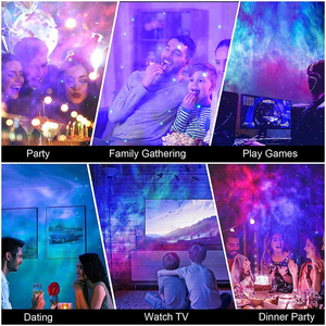 <span class=keywords><strong>Projecteur</strong></span> intelligent Tuya WiFi Aurora Galaxy Starry Sky, système de commande vocale intelligent, contrôle par application, <span class=keywords><strong>projecteur</strong></span> LED, cadeau - Product Image 3